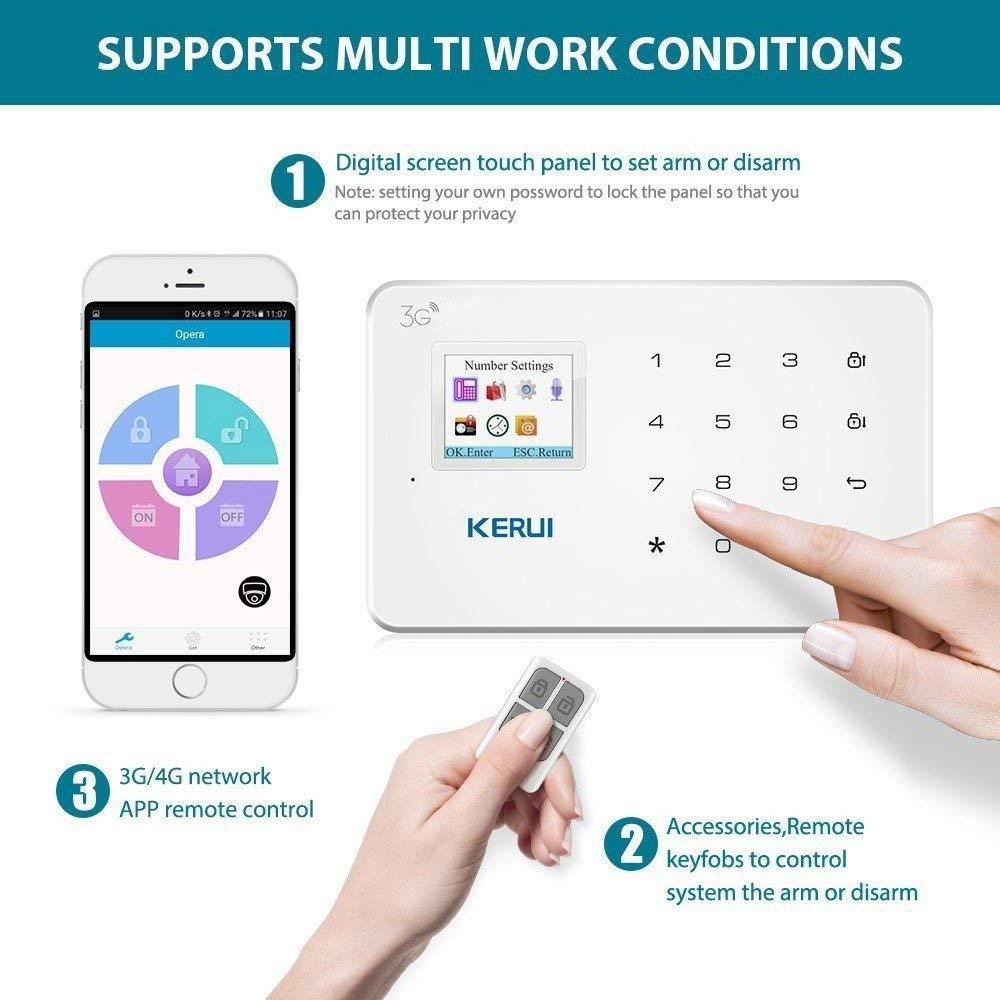 KERUI G183 3G GSM Wireless Security alarm System