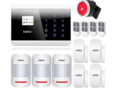 KERUI 8218G GSM PSTN Dual Wireless Home Alarm  Alarm Security System