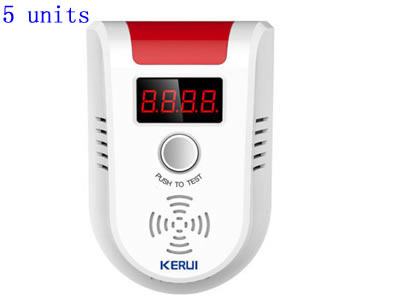 5 units KERUI GD13 Gas Detector Sensor home alarm