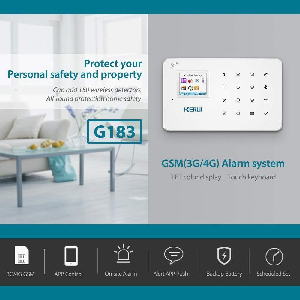 KERUI G183 3G GSM Wireless Security alarm System
