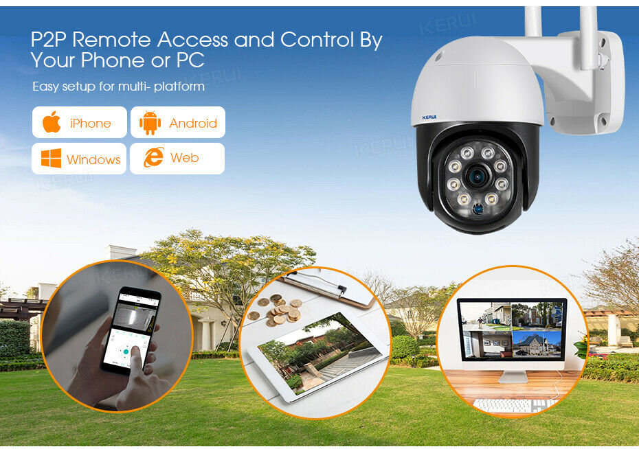 KERUI C45 1080P Outdoor IP Camera