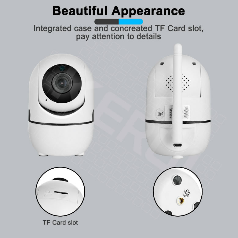 KERUI N9 WIFI Wireless Waterproof 1080P Smart PTZ Indoor IP Camera 