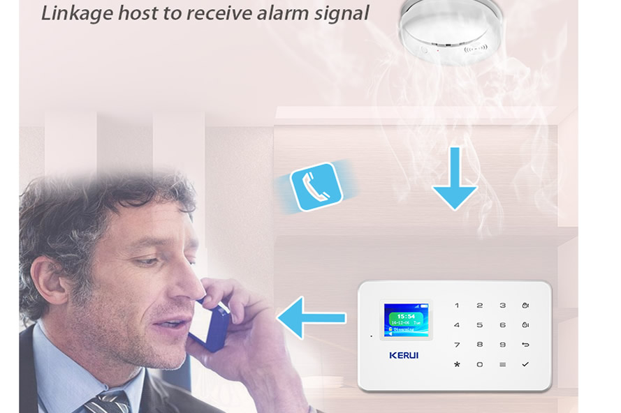 KERUI W17 Wireless WiFi GSM Alarm System