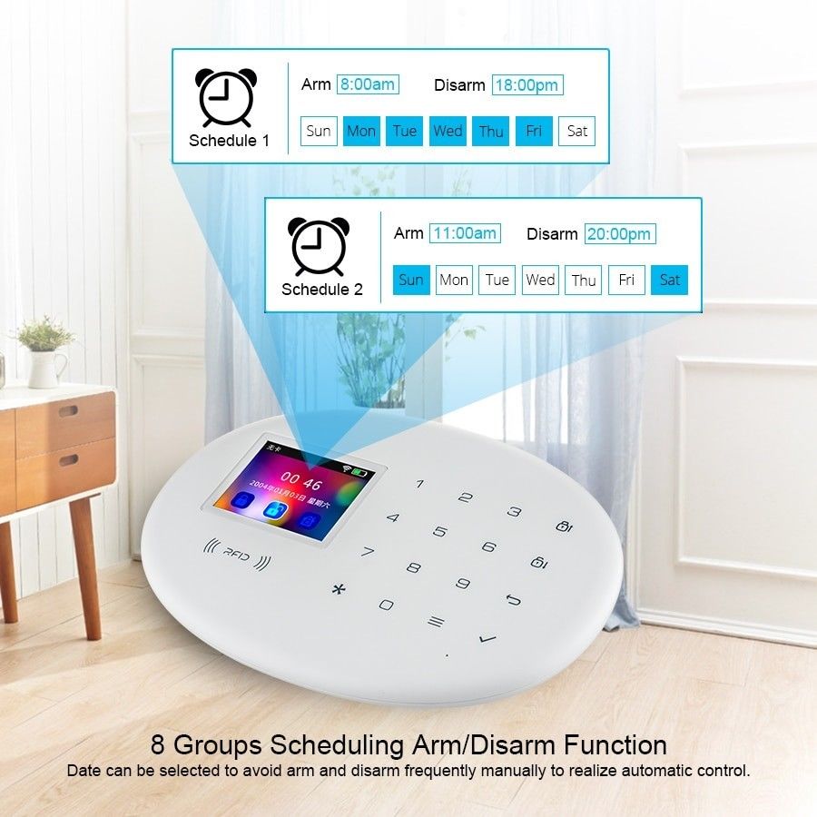 KERUI W20 Wireless RFID WIFI Alarm System