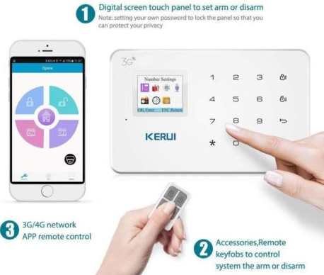 KERUI G183 3G GSM Wireless Security alarm System