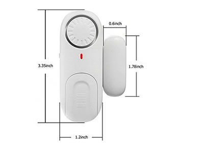 4 Units KERUI D1 Window Door Magnet Sensor