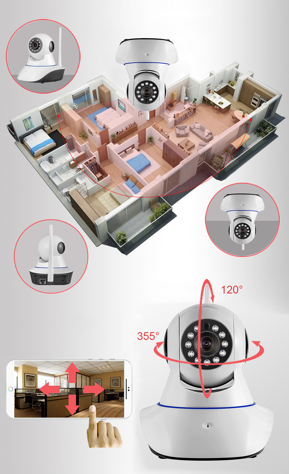 Kerui IP WIFI Camera IPC-05