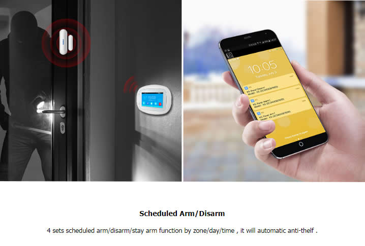kerui K52 Wifi GSM alarm system
