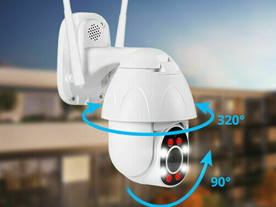 Kerui N8 Outdoor CCTV PTZ HD 1080P Wirless Wifi IP Camera 