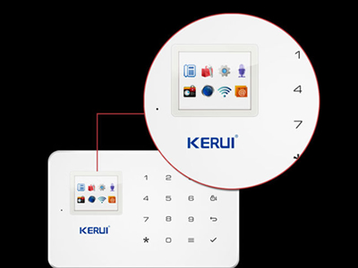 KERUI W18 WIFI GSM SMS APP Control Alarm System,720P WIFI Outdoor IP Camera